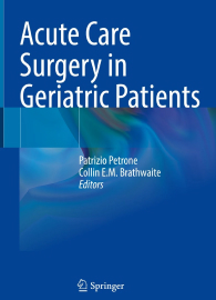 Acute Care Surgery in Geriatric Patients